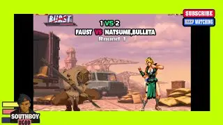 FAUST VS NATSUME,BULLETA STREET FIGHTER ALPHA3 MUGEN 2025