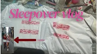 SLEEPOVER VLOG *bestfriend + too much laughing = peak sleepover😘😝