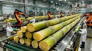 Next-Generation Sugarcane Processing Facility Driven by AI Robotics and Industrial Innovation