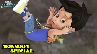 Vir The Robot Boy | Kya Vir Bach Payega? Khai Se | Vir Monsoon Special Compilation | Wow Action