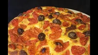 FOCACCIA POMODORINI E OLIVE... CREATA DA : SORELLE IN CUCINA