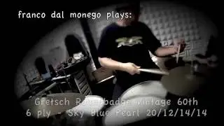 Franco Dal Monego plays Gretsch Roundbadge + K Istanbul 50th Old Stamp 15