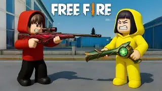 Yuta Vs Mio Vs Baby Celine Di Free Fire Versi Roblox Part 3 || ROBLOX