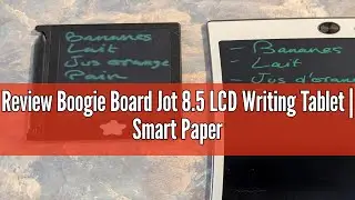 Review Boogie Board Jot 8.5 LCD Writing Tablet | Smart Paper for Drawing & Note Taking | Includes Gr