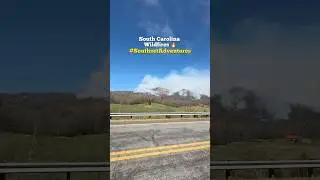 South Carolina Wildfires🔥🌲 #SouthCarolinaWildfires #WildfireAlert #SCWildfires #DisasterRelief