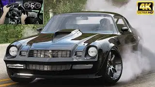 Chevrolet Camaro Z28 1307Hp | Forza Horizon 5 | Steering Wheel MOZA R21 Gameplay 4K