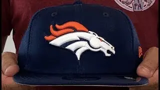 Denver Broncos TEAM-BASIC SNAPBACK Navy Hat by New Era