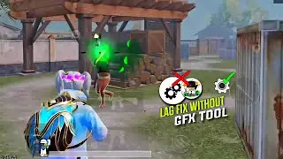LAG FIX WITHOUT GFX TOOL 99.9% LAF FIX BGMI PUBG MOBILE #pubgmobile #bgmi