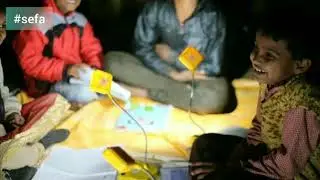 Solar study lamp by ReTranspower Energy Solutions