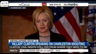 Hillary Clinton In Black Church  