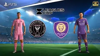 FC 25 - Inter Miami vs Orlando City SC | Leagues Cup Semi Final | Luis Muriel vs Lionel Messi