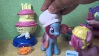 Mlp-Mrs Dazzle Cake and Pinkiepie
