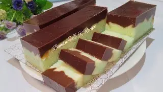 MODAL 5 ROTI TAWAR JADI PUDING SUPER ENAK ‼️PUDING ROTI TAWAR PANDAN SUSU COKLAT LEMBUT SEGAR