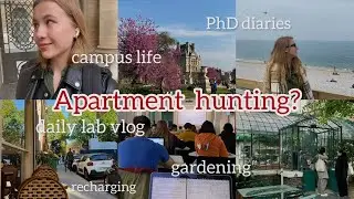 APARTMENT HUNT in Paris | PhD diaries | LES