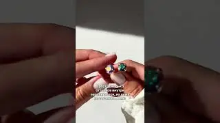 Серьги гвоздики с кристаллами Swarovski 💎 #jewelry #обзорподарков #gift #unboxing