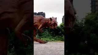 T Rex Chase - Dinosaur Run - PART 3 🦖 #shorts #trex
