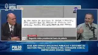 Programa Pulso Informativo - Invitado: Rudecindo Vega - Exministro de Trabajo y Vivienda
