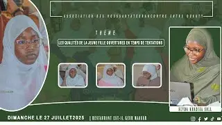 Vacances 2025 l'association Houssaryates Organisé Rencontre  entre Oukhty | Seyda Khadija Sall  H-A