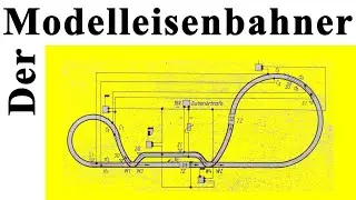 Gleisplan mit Wendeschleifen aber ohne Schnickschnack  -  Der Modelleisenbahner 02/1982