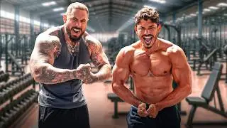 Ma première vidéo en Italien | Training ft @gianzcoach (dans son bony gym à 600k euros)