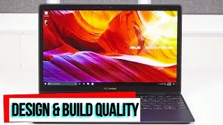 Asus Zenbook 3 UX390UA Design & Build Quality