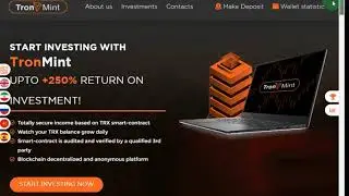 TronMint TRX Investment Platform |Get upto 250% ROI