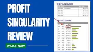 Profit Singularity Ultra Edition Review By REAL Student