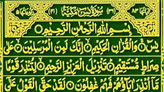 Surah Yasin (Yaseen) | Best Qur'an recitation | Surah Yasin Tilawat | Yaseen Surah full | Quran | 58