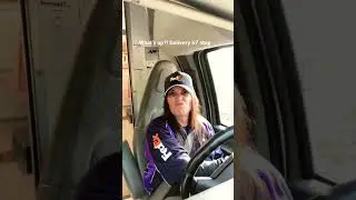 What&rsquo;s up?! Delivery 67 stops #fedex #fedexdriver #deaf #fedexdelivery