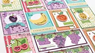 Queen & Company Fruit Stand kit - 12 cards 1 kit