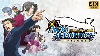 Phoenix Wright Ace Attorney Trilogy (Part 1) - Silent Walkthrough - PC (4K 60FPS)