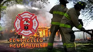 First Responder TV: Long Lake Fire Department's Controlled House Burn
