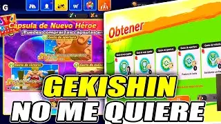 😭&iexcl;LO TIRAMOS TODO AL GACHAP&Oacute;N!😭 en Dragon Ball Gekishin Squadra
