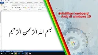 how to enable arab keyboard in windows 10