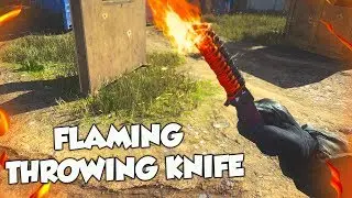 THE NEW FLAMING THROWING KNIFE 🔪🔥
