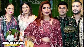 Darbar Family At Adnaan Shaikh-Ayesha Sangeet Ceremony | Anam Darbar,Nagma Mirajkar,Awez Darbar,Zaid