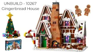 Unbuilding LEGO 10267 &ndash; Gingerbread House | Full Disassembly (Relaxing)
