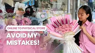 Watch THIS Before You Open Your Own Physical Store (What I Learned Running My Handmade Flower Shop)