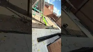 #short full week garden transformation porcelain slabs turf expensive recycled rubber