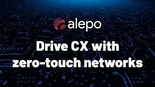 Drive digital-first CX with zero-touch networks