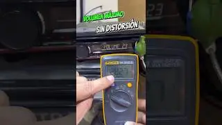 El volumen M&aacute;ximo Sin Distorsi&oacute;n del est&eacute;reo #caraudio #tecnologia #speaker #bass #caraudiofab #amp