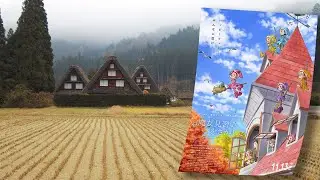 魔女見習いをさがして の聖地巡礼 / 名古屋・高山・白川郷・奈良・京都