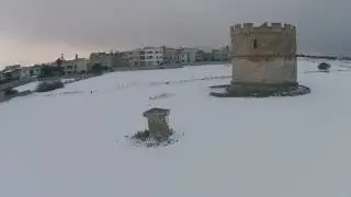 Carpignano, vestita di bianco