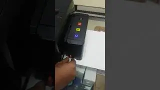 Cara Pemakaian Awal Printer canon MP 287 modif infus Tabung Box