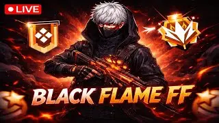 Balck Flame FF 🔥🔥CS Rank Push : WITH RANDOM PLAYERS | Playing Solo |