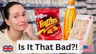 Brit Reacts to Americans SHOCKED by British Food!