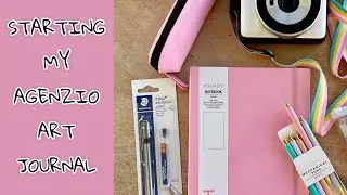 Paperchase Haul / Setting up my Agenzio Art Journal