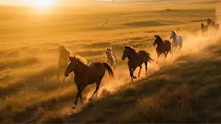 Shamanic Journey of the Wild Horses | Healing Native American Spirit Music for Emotional Release