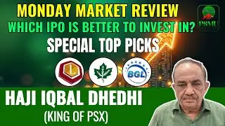 Monday Market Review | Haji Iqbal Dhedhi | Nadia Anwar | PSMU