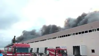 Incendio General Trade a Rutigliano, Arpa: “Non rilevate criticità”
